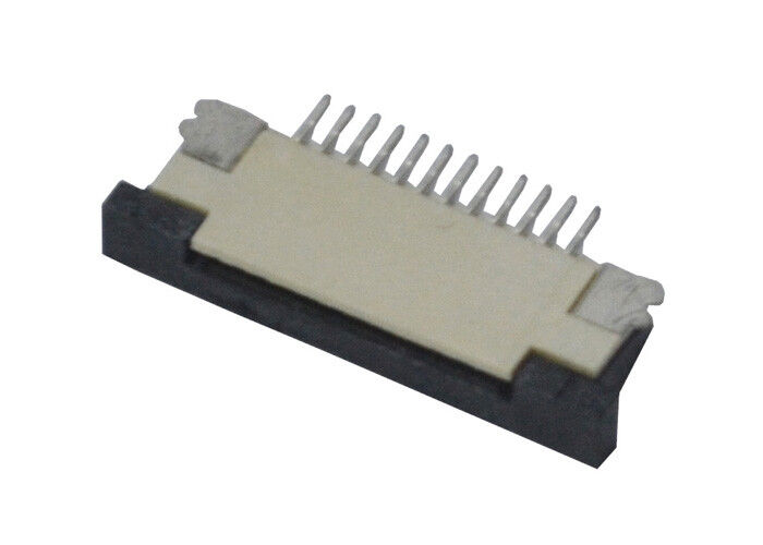 Connecteur FPC à 12 broches verticale de 0,5 mm pour une carte de circuit imprimé flexible