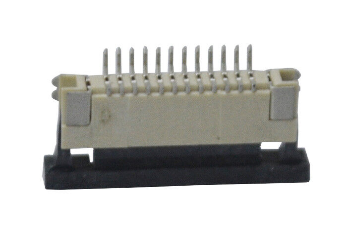 Connecteur FPC à 12 broches verticale de 0,5 mm pour une carte de circuit imprimé flexible