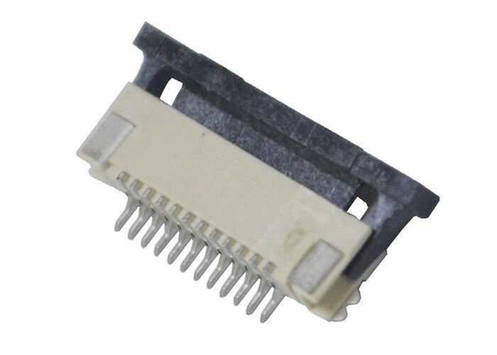 Connecteur FPC à 12 broches verticale de 0,5 mm pour une carte de circuit imprimé flexible