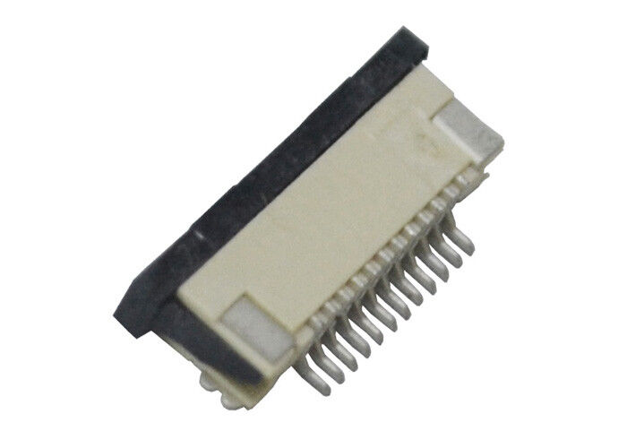 Connecteur FPC à 12 broches verticale de 0,5 mm pour une carte de circuit imprimé flexible