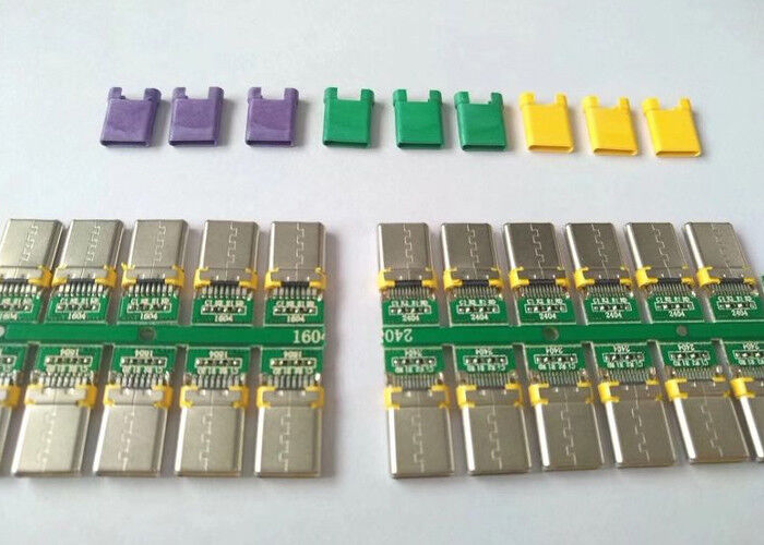Type C Micro Usb Connector Stainless Steel Shell With Charge / Data Function