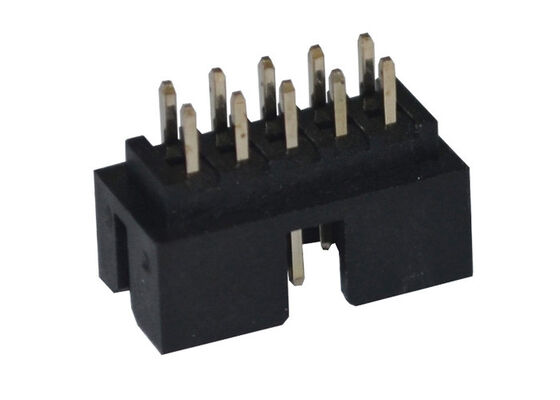 DIP 2.0mm 10 Pin Conector de cabeçalho de pin direito Resistente a altas temperaturas